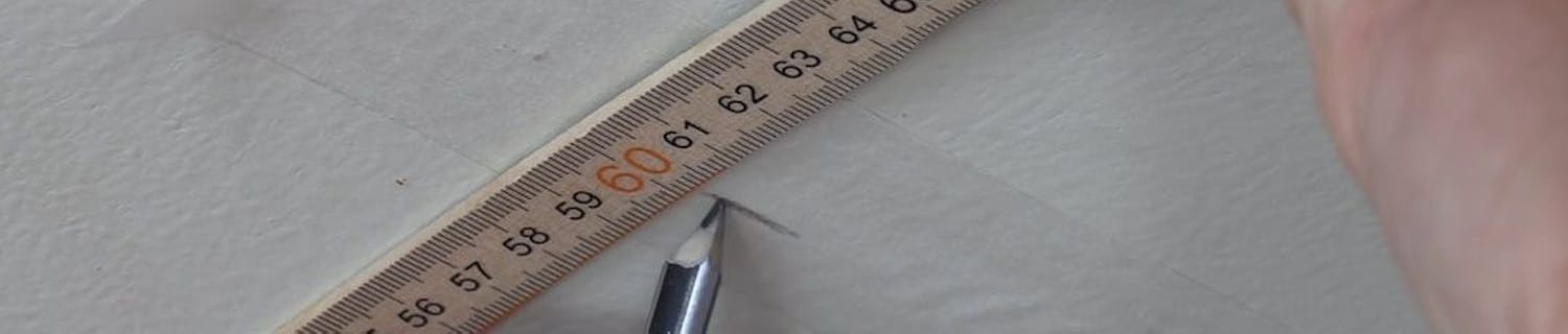 Markera på isoleringstejp Markera på isoleringstejp